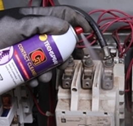 Safe & Effective Electrical Maintenance with Aerosol Contact Cleaners